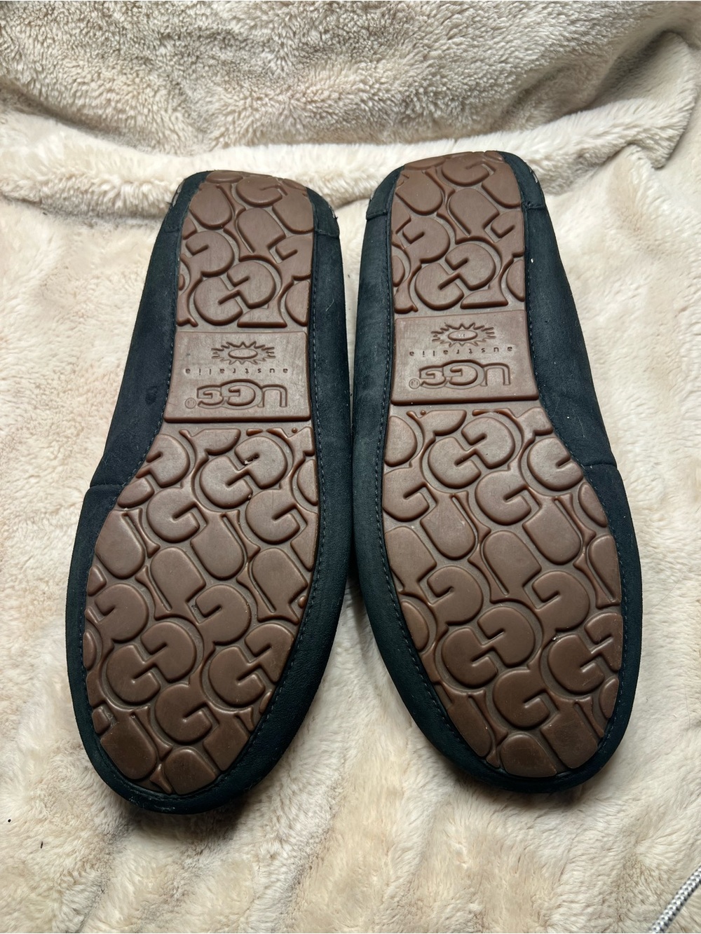black UGG Ansley slippers women’s Size 10 - Picture 3 of 7
